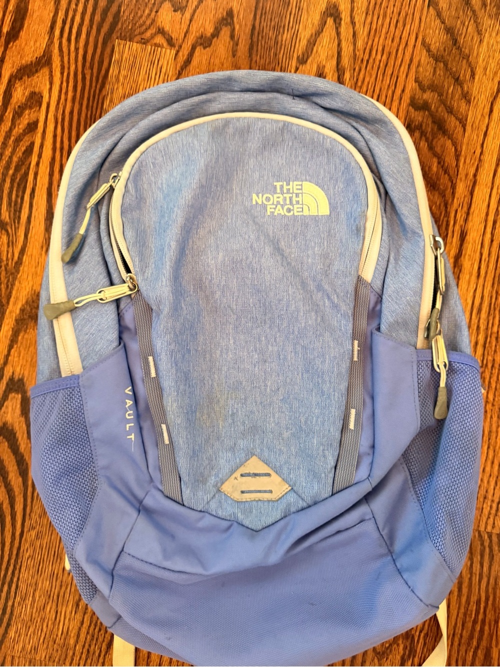 The North Face Men's Vault Backpack in Light Blue and Lavender
